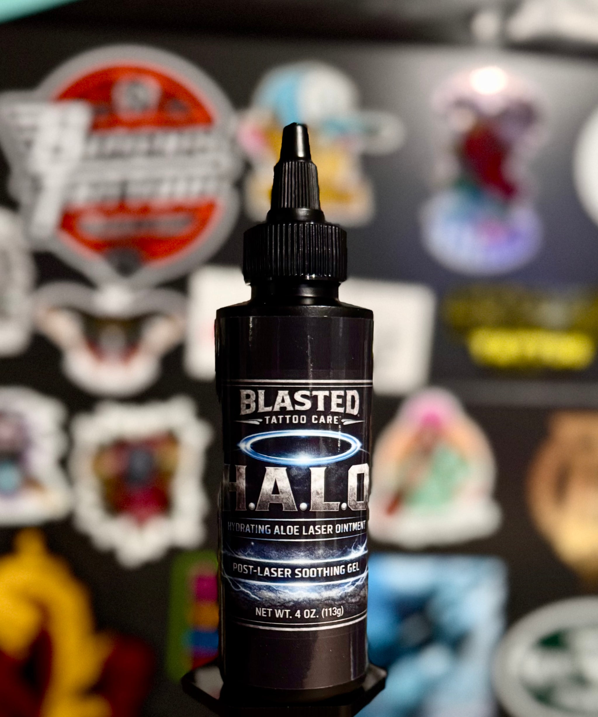 H.A.L.O. SOOTHING GEL – BLASTED TATTOO CARE