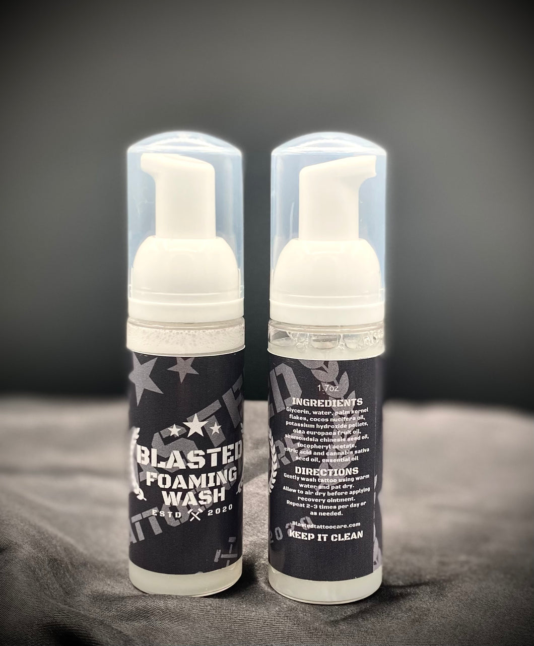 BLASTED FOAMING WASH
